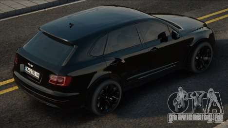 Bentley Bentayga Черная для GTA San Andreas