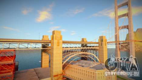 Новые текстуры моста в СФ для GTA San Andreas