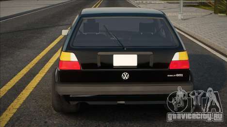 Volkswagen Golf Black для GTA San Andreas