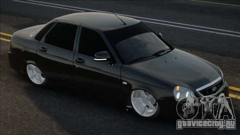 Lada Priora [Black ver.] для GTA San Andreas
