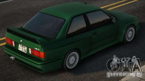 BMW M3 E30 Stock Green для GTA San Andreas