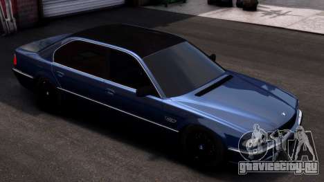 BMW 750Li Blue для GTA 4