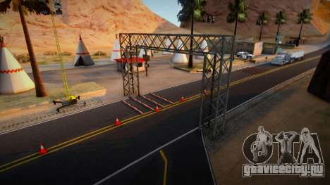 Пункт контрольного взвешивания грузовиков для GTA San Andreas