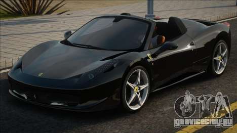 2013 Ferrari 458 Spider для GTA San Andreas