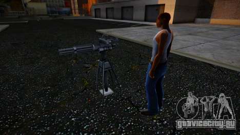 Base minigun для GTA San Andreas