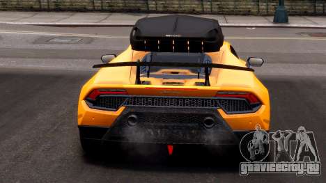 Lamborghini Huracan Performante Yellow для GTA 4