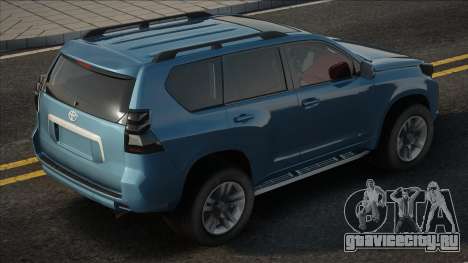 Toyota Land Cruiser Prado [Blue] для GTA San Andreas