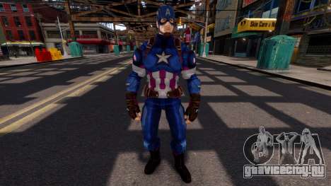 Captain America from civil war with Chris Evans для GTA 4