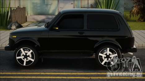 Lada Niva 2121 [Black] для GTA San Andreas