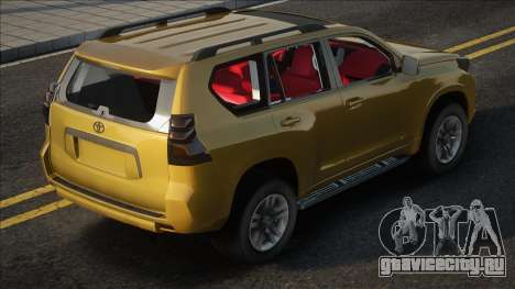Toyota Land Cruiser Prado Yellow для GTA San Andreas