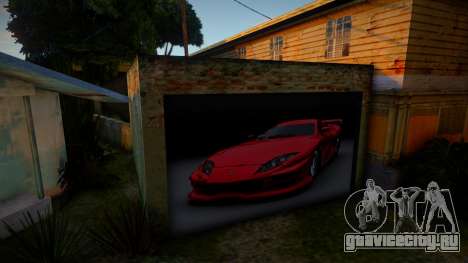 Рисунок на гараже для GTA San Andreas