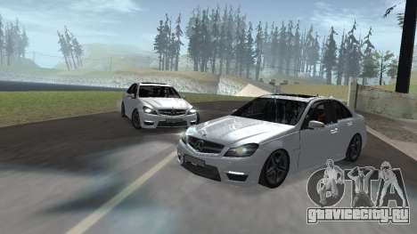 Mercedes-Benz C63 (YuceL) для GTA San Andreas