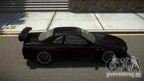 Nissan Skyline R34 NR для GTA 4