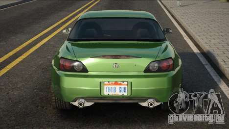 Honda S2000 Green для GTA San Andreas