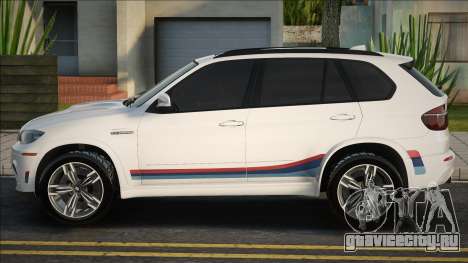 BMW X5 Белая Сток для GTA San Andreas
