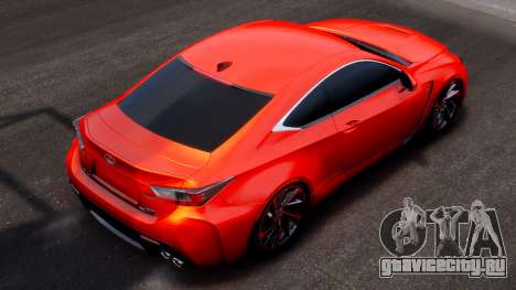 Lexus RC F Stock для GTA 4