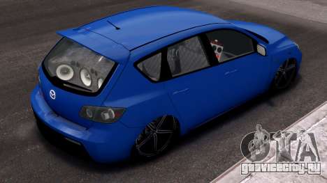 Mazda 3 [Blue] для GTA 4