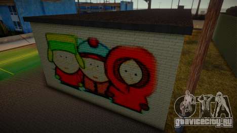 Wall Of South Park для GTA San Andreas