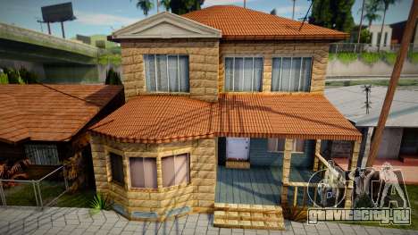 Новый вид домов на Грув Стрит для GTA San Andreas