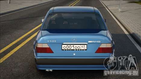 Mercedes-Benz E500 AMG Blue для GTA San Andreas