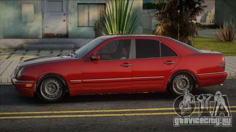 Mercedes-Benz E420 Красная для GTA San Andreas