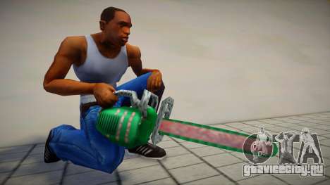 Chained Zombiefied Chainsaw для GTA San Andreas