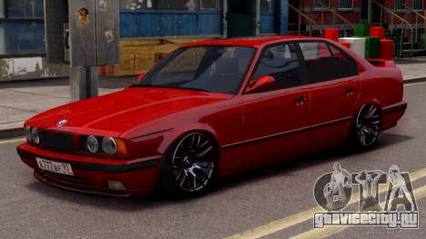 BMW M5 Красная Сток для GTA 4