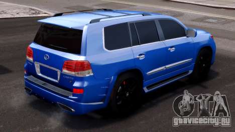 Lexus LX570 Blue для GTA 4