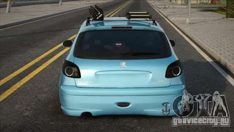 Peugeot 206 [Blue] для GTA San Andreas
