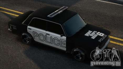Ваз 2107 Policе для GTA San Andreas