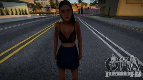 Новая красивая девушка v3 для GTA San Andreas
