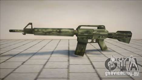 M4 Green Camo для GTA San Andreas