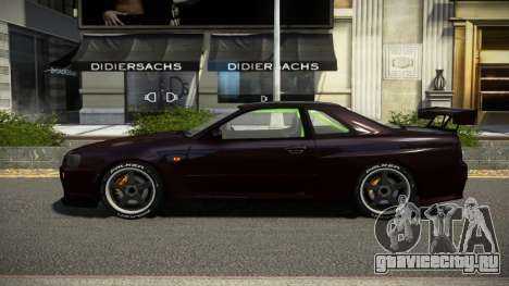 Nissan Skyline R34 NR для GTA 4