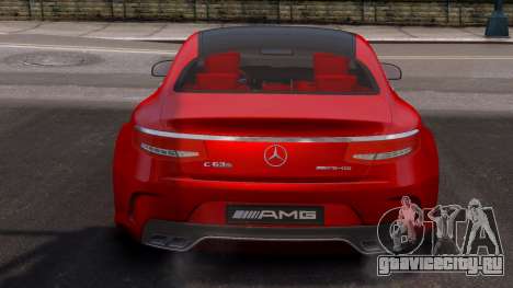 Mercedes-Benz C63s AMG Biturbo для GTA 4