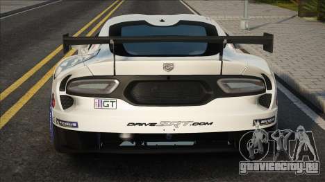 Dodge Viper GTS-R для GTA San Andreas