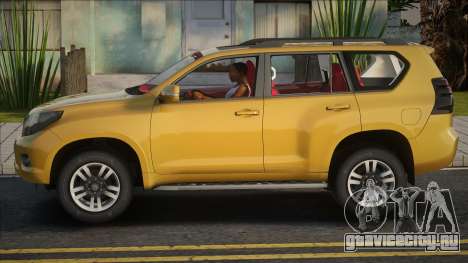 Toyota Land Cruiser Prado Yellow для GTA San Andreas