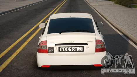 Lada Priora Hetchback [White] для GTA San Andreas