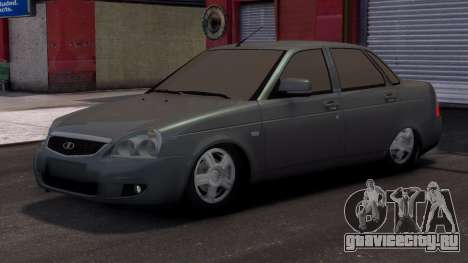 Lada Priora Silver [v1] для GTA 4