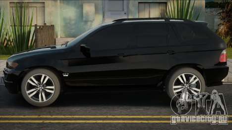 BMW X5 Стоковая Черная для GTA San Andreas