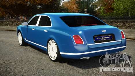 Bentley Mulsanne 14th для GTA 4