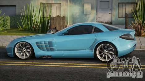 Mercedes-Benz SLR McLaren Blue для GTA San Andreas