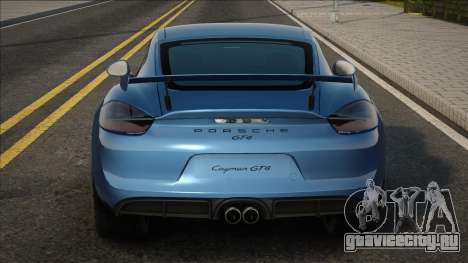 2015 Porsche Cayman GT4 для GTA San Andreas