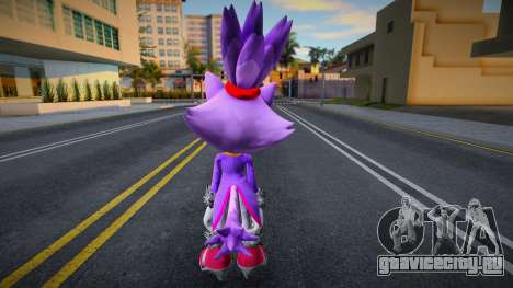 Sonic Skin 4 для GTA San Andreas
