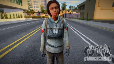 Half-Life 2 Medic Female 06 для GTA San Andreas
