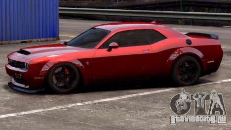 Dodge Challenger 2017 Demon для GTA 4