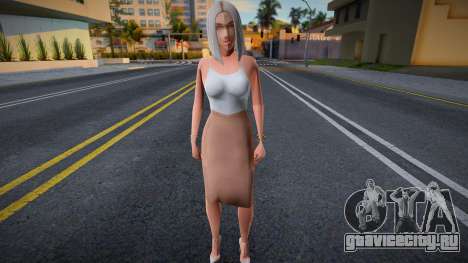 Sexy Blonde Girl для GTA San Andreas