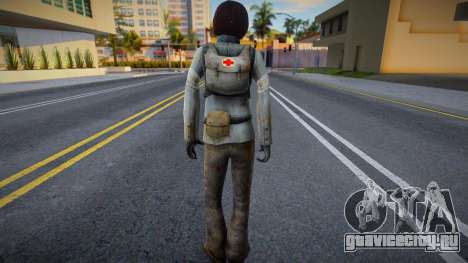 Half-Life 2 Medic Female 06 для GTA San Andreas