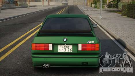 BMW M3 E30 Stock Green для GTA San Andreas