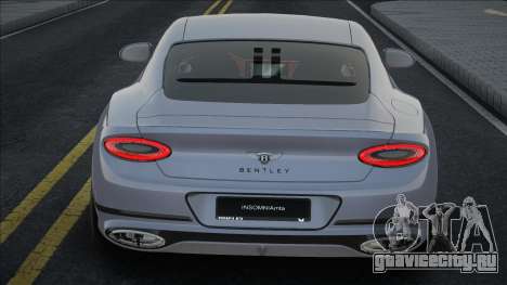 Bentley Continental Major для GTA San Andreas