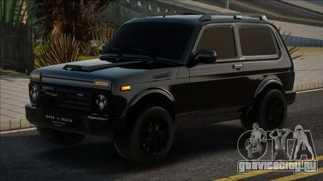 Lada Niva Black Opera для GTA San Andreas